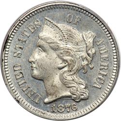 1876 Nickel 3C