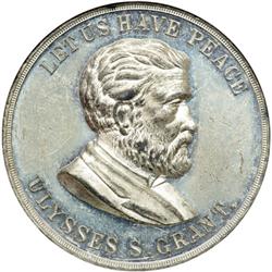 (1868) Ulysses S. Grant Campaign Medal. Dewitt-USG-1868