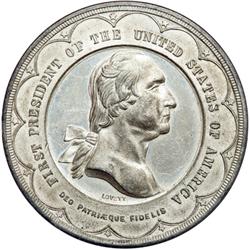 1889. Geo. Washington Brooklyn Bridge Inauguration Cent