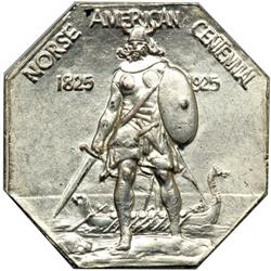 1925 Norse Medal Thick Our Grade is MS60+