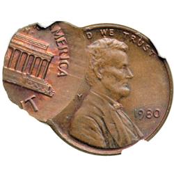 1980 1c Double Struck NGC MS64BN