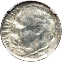 N/D Roosevelt 90% Silver 10c Mint Error NGC MS65