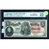 Image 1 : 1880, $5 United States Note. PMG Very Fine 25