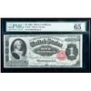 Image 1 : 1891, $1 Silver Certificate. PMG Gem Uncirculated 65EPQ