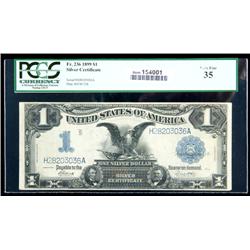 1899, $1 Silver Certificate. PCGS Very Fine 35