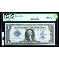 1923, $1 Silver Certificate. PCGS Very Choice New 64PPQ