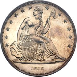 1839 Pattern $1. J-104 PCGS Proof 61