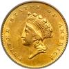 Image 1 : 1854 $1 Gold Indian PCGS AU55