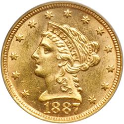 1887 $2.50 Liberty