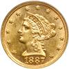 Image 1 : 1887 $2.50 Liberty