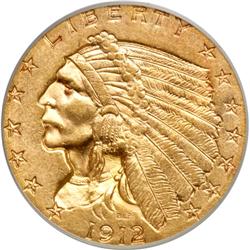 1912 $2.50 Indian