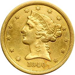 1840-C $5 Liberty