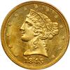 Image 1 : 1845 $5 Liberty PCGS MS64