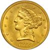 Image 1 : 1855 $5 Liberty PCGS MS64