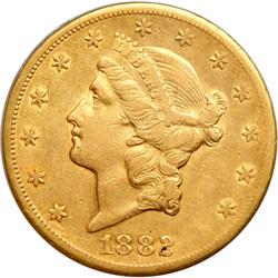 1882-CC $20 Liberty