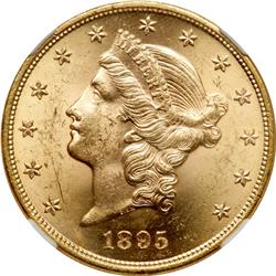 1895 $20 Liberty NGC MS62