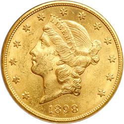 1898-S $20 Liberty