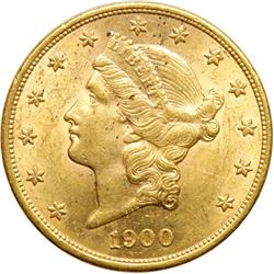 1900 $20 Liberty