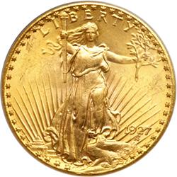 1927 $20 St. Gaudens