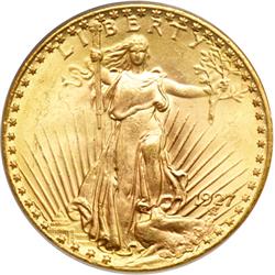 1927 $20 St. Gaudens