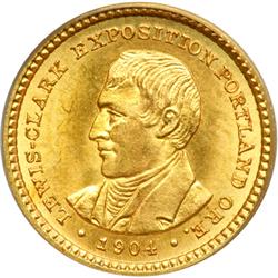 1904 Lewis & Clark Gold $1