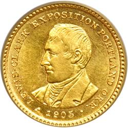 1905 Lewis & Clark Gold $1