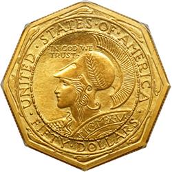 L1762 - 1915-S Panama-Pacific Gold $50 Octagonal