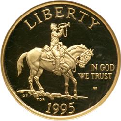 1995-W Civil War Battlefield $5 Gold NGC PF69 UC