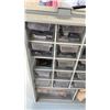 Image 2 : HARDWARE ORGANIZER FULL OF LETTER STAMPS