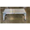 Image 2 : MASTERCRAFT FOLDING ALUMINUM WORK PLATFORM AND PAIR OF FOLDING SAWHORSES