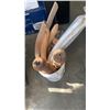 Image 2 : ANTIQUE WOOD FURNITURE PARTS