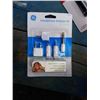 Image 8 : LOT OF NEW ITEMS, HEADLAMP, FLASHLIGHTS, HEADPHONE ADAPTERS, TRAVEL ADAPTER