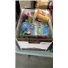 Image 2 : 2 BOXES AND TOTE OF NEW VARIOUS ITEMS