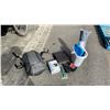 Image 1 : BACKPACK, MASSAGE GUN AND NEW ITEMS, MASTERLOCK MAGNUM PADLOCK, YOGA MAT, GARDEN HAND SAW