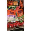 Image 8 : BOX OF FOOD ITEMS - RICE, PROTEIN SHAKES, CANNED GOODS, PEANUT BUTTER, NOT EXPIRED
