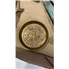 Image 2 : TRAY OF JEWELRY, BRASS FIGURES, DOLPHIN BOTTLE OPENER