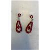 Image 8 : 5 LARGE PAIRS OF VINTAGE RHINESTONE DANGLE EARRING