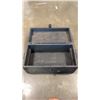 Image 8 : CRATE OF ESTATE GOODS, HADCUFFS, TEAPOT, SPRAY BOTTLES, WOOD BOX