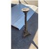 Image 2 : IRON CANDLE STAND AND METAL TABLE LAMP
