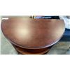 Image 2 : BOMBAY 3 TIER D SHAPED SOFA TABLE