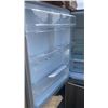 Image 8 : HISENSE STAINLESS REFRIGERATOR WITH BOTTOM FREEZER - TESTED WORKING