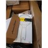 Image 2 : BOX OF AMERICAN STANDARD SHOWER HEADS, WATER LINES, HOSES, ACCENT PIECES