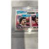 Image 2 : 1982 TOPPS #257 MONTANA/ANDERSON PASSING LEADERS CARD GRADED 7.5
