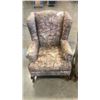 Image 2 : 2 VINTAGE WINGBACK CHAIRS