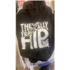 Image 2 : TRAY OF NEW CLOTHING, LANYARDS, KIDS CLOTHING, TRAGICALLY HIP SWEATER