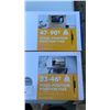 Image 2 : 2 AS NEW INSIGNIA FIXED POSITION TV WALL MOUNTS 33-46 INCH AND 47-90 INCH - RETAIL $138