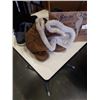 Image 2 : BOX OF SHOES - 2 PAIRS SIZE 13, 6 PAIRS FLIP FLOPS AND KIDS BOOTS