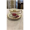Image 2 : AYNSLEY AND PARAGON CUP AND SAUCERS