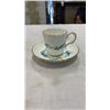 Image 8 : 4 CHINA TEACUPS AND SAUCERS - ADDERLEY, MINTON, CCCP AND ITALY