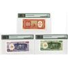 Image 2 : Banco Central de Chile, ND (1958-76). Trio of Issued Banknotes